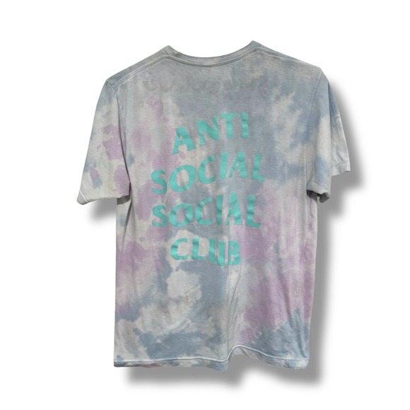 Anti Social Social Club ASSC Men's Tie Dye T Shirt *Stained Size Medium 20 x 27 - Picture 1 of 4